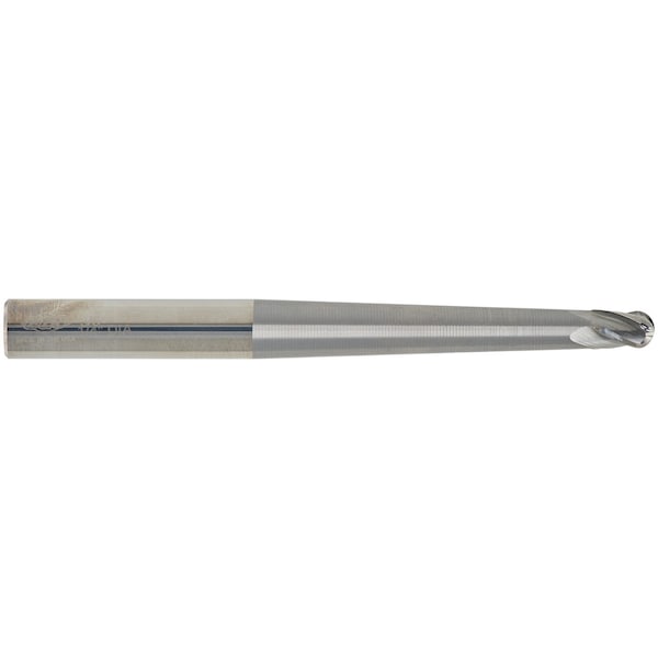 Cgs Tool 4Fl 30 Deg Profile Ball End W/ Reduced Neck 1/4"Dia 3/8" Shank 3/8"Loc W/ 1-5/8" Reach 6"Oal 8005 - main